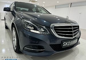 Mercedes Benz E250 Sedan R17 LED Keyless 2015 Blue